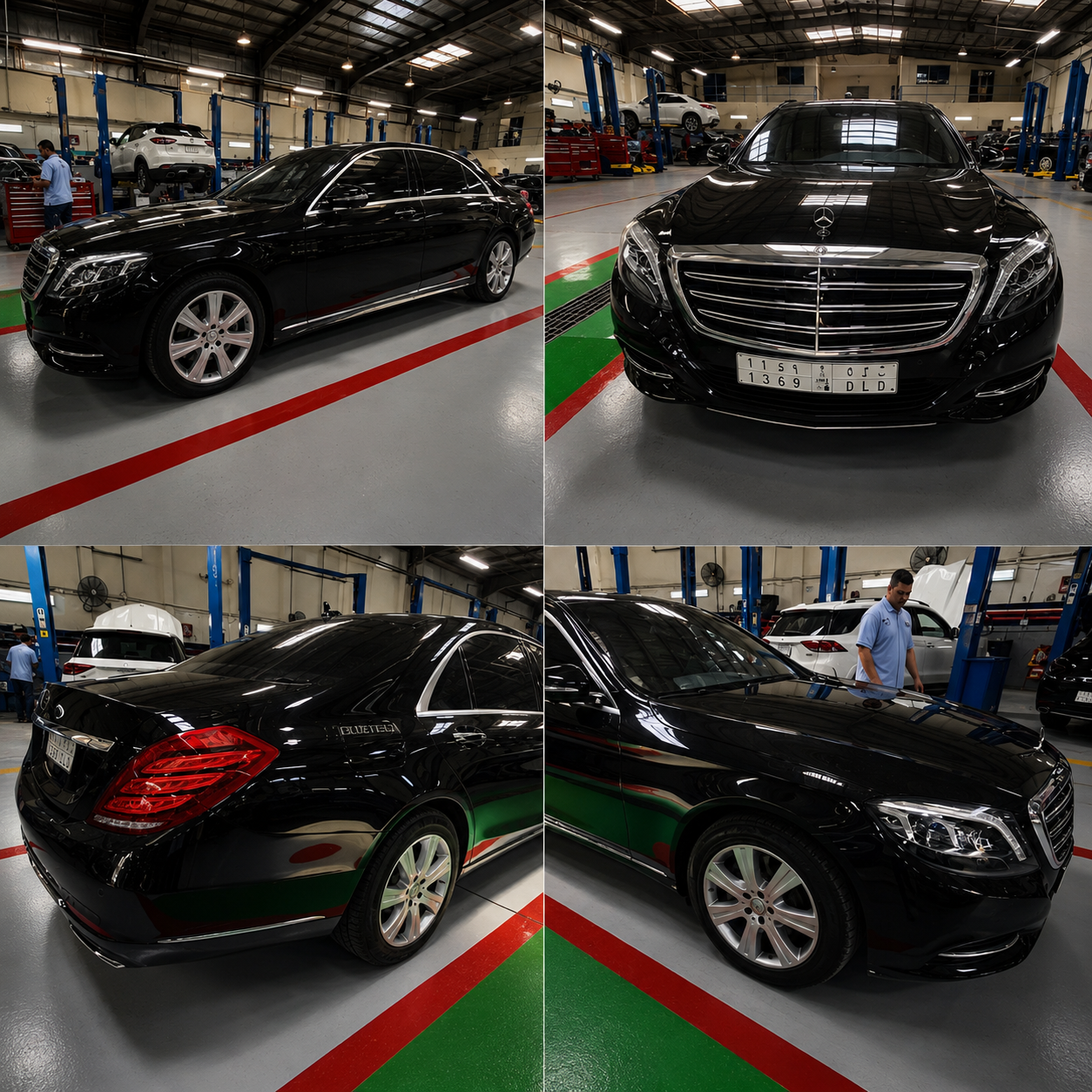 Mercedes Armored Car Maintenance